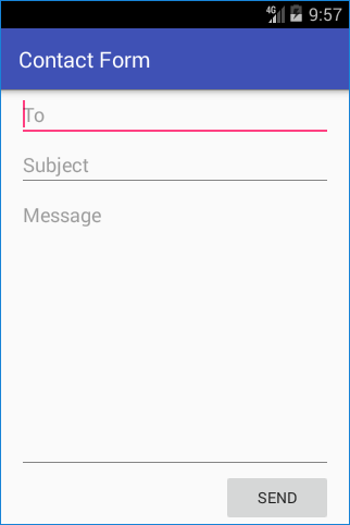 Send Email in an Android App