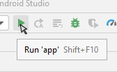 Run in the Android Studio IDE