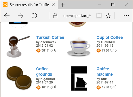 Coffee Cup Images at openclipart.org