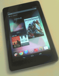 The Google Nexus 7 by Asus