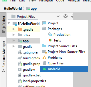 Android Project App Only View