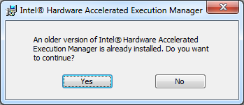 haxm installer