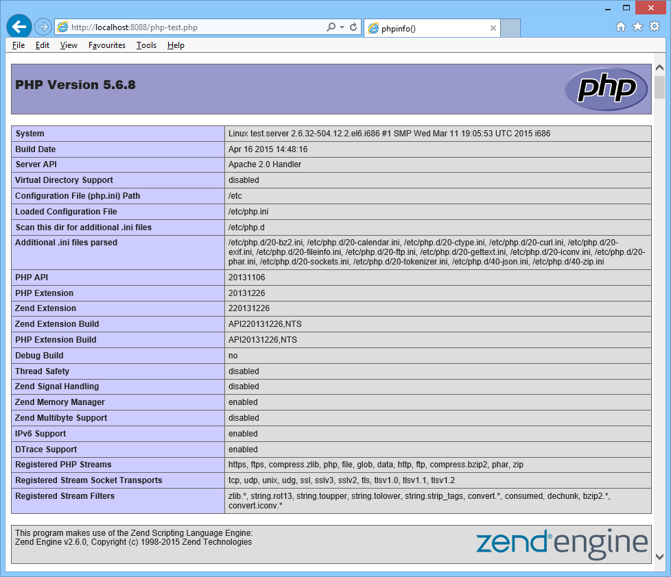 Centos понизить версию php