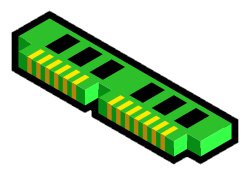 Computer RAM Graphic