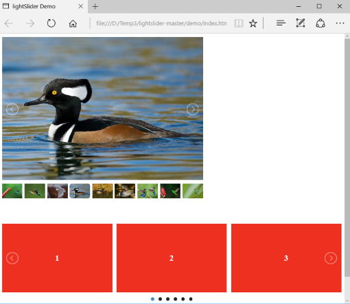 Scrolling Image Carousel Sliders