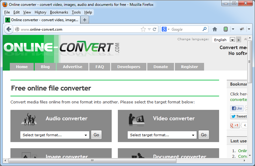 miro video converter website