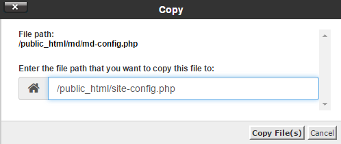 Copy ↓markdown↓ CMS Config File