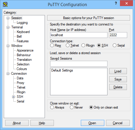 Use PuTTY to SSH into VPS with Port Forwarding