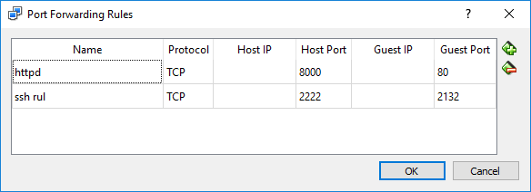 Change VPS Port Forwarding Rule