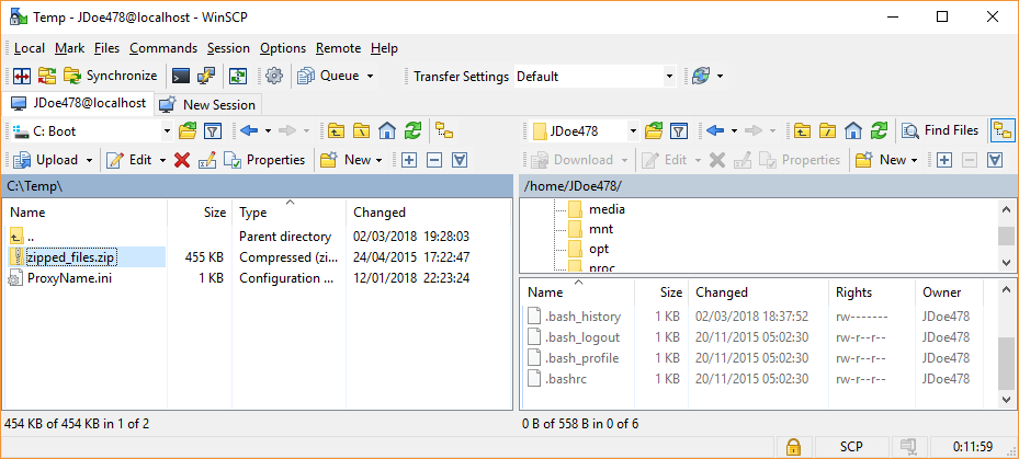 download winscp linux