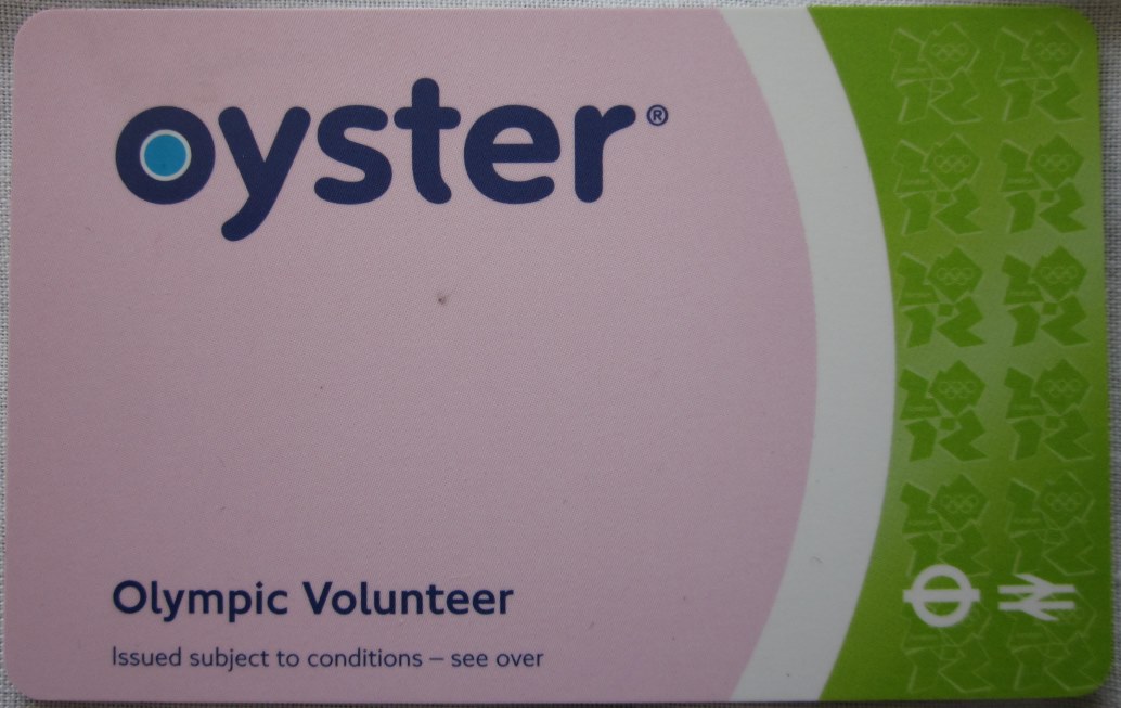 London 2012 Oyster Card