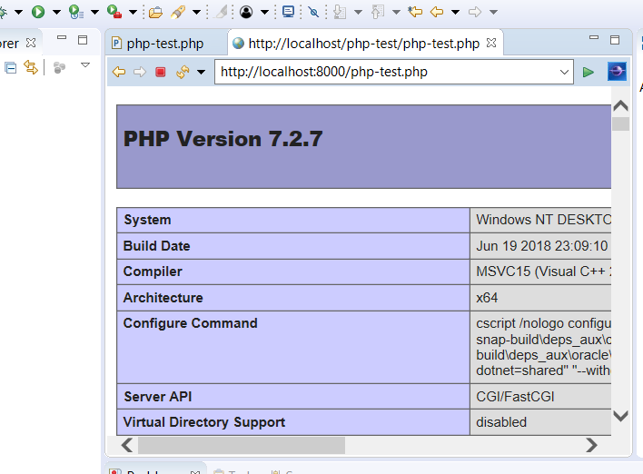 PHP in Eclipse