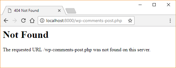 Remove wp-comments-post